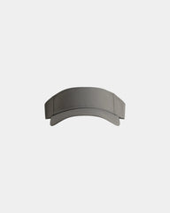 Custom recycled polyester performance visor UPF 50+ - Frost Grey