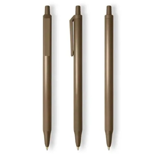 Custom retractable ballpoint pen BIC Clic Stic - Silver