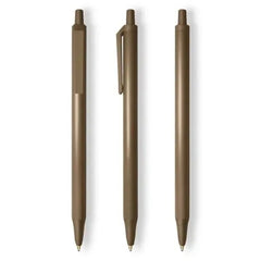 Custom retractable ballpoint pen BIC Clic Stic - Silver