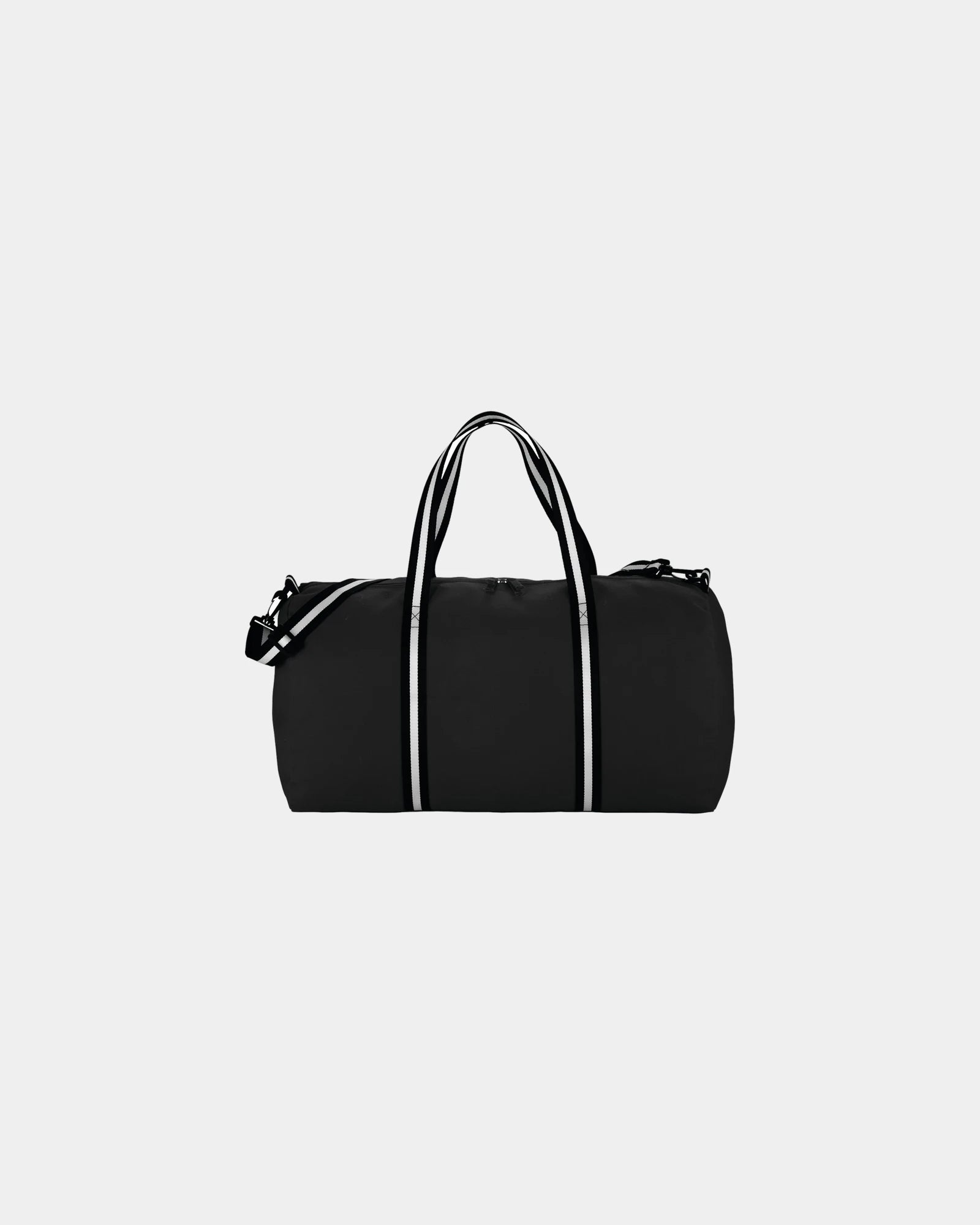 Custom cotton canvas 22" weekender duffel bag - Black (Bk)
