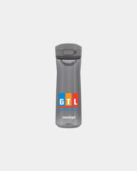 Promotional 24 oz single-wall plastic water bottle - Licorice