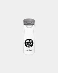 Promotional 24 oz single-wall plastic water bottle - Clear