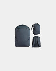 Custom recycled polyester laptop backpack 16" fit - Basalt