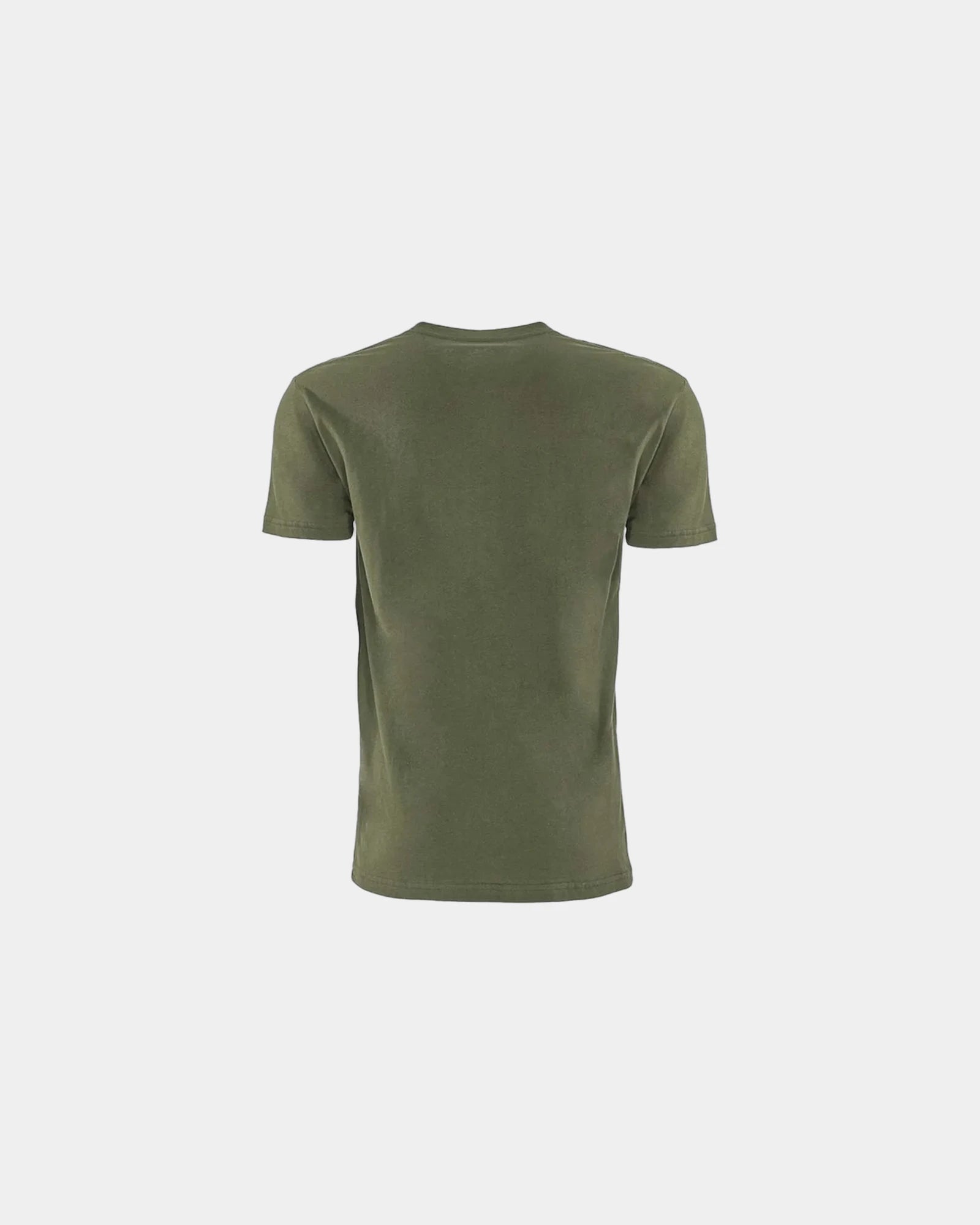 Custom cotton pocket T-shirt unisex ring-spun tee - Military Green