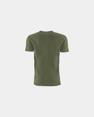 Custom cotton pocket T-shirt unisex ring-spun tee - Military Green