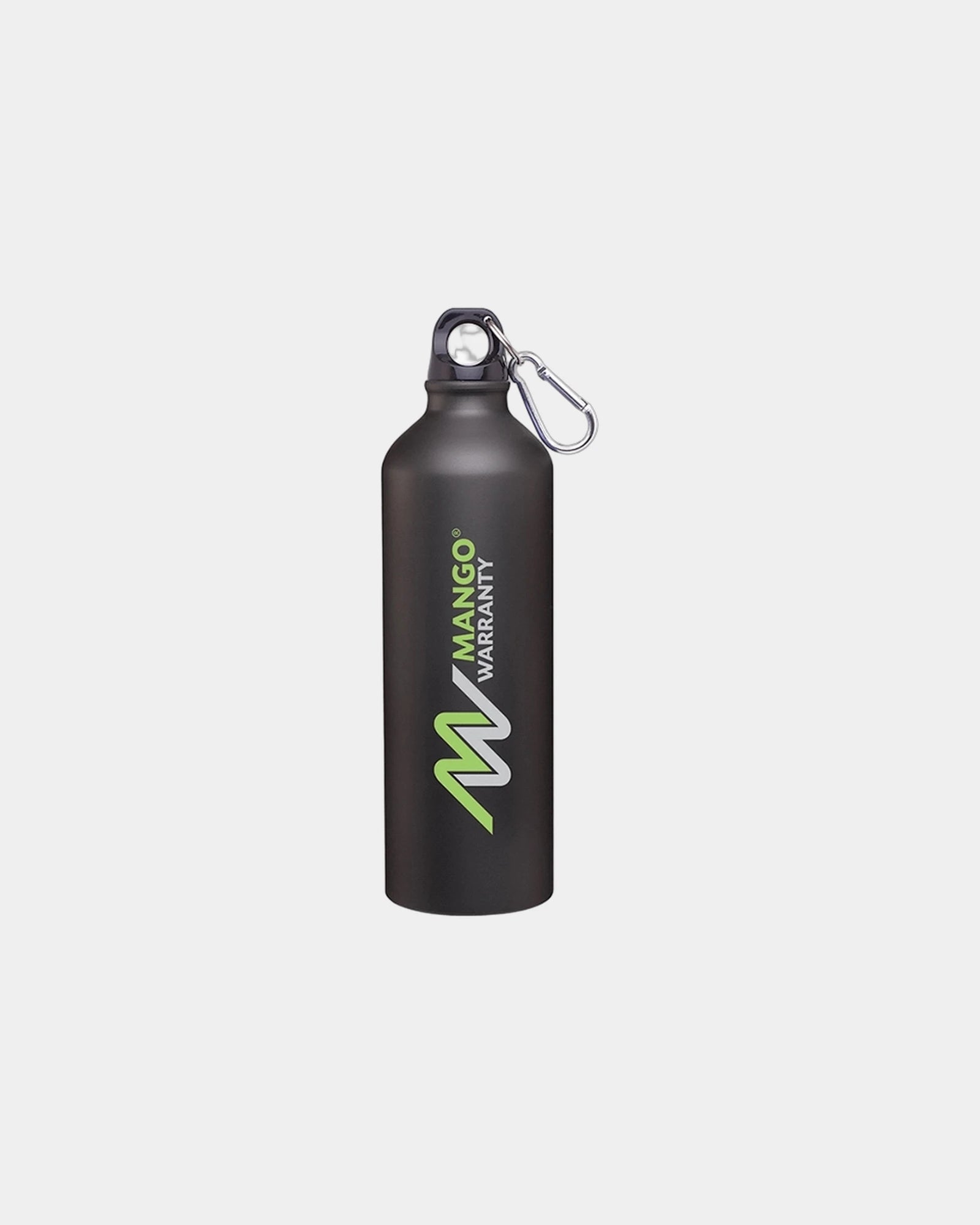 Custom aluminum 24 oz single wall water bottle - Matte Black