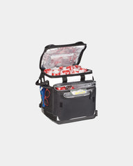 Custom 58-can rolling cooler with telescopic handle - 2