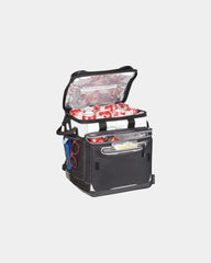 Custom 58-can rolling cooler with telescopic handle - 6