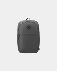 Custom recycled polyester 15" laptop backpack - 1