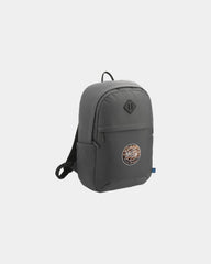 Custom recycled polyester 15" laptop backpack - 7
