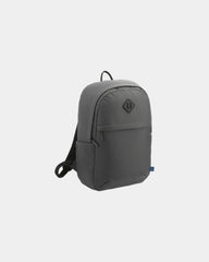 Custom recycled polyester 15" laptop backpack - 4