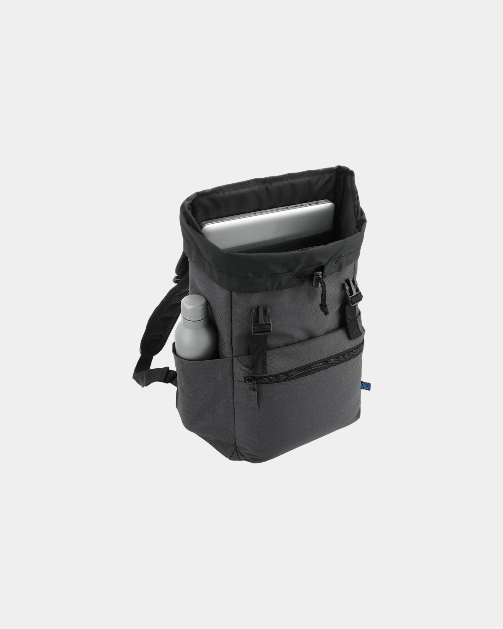 Custom recycled 15" computer rucksack laptop bag - 7