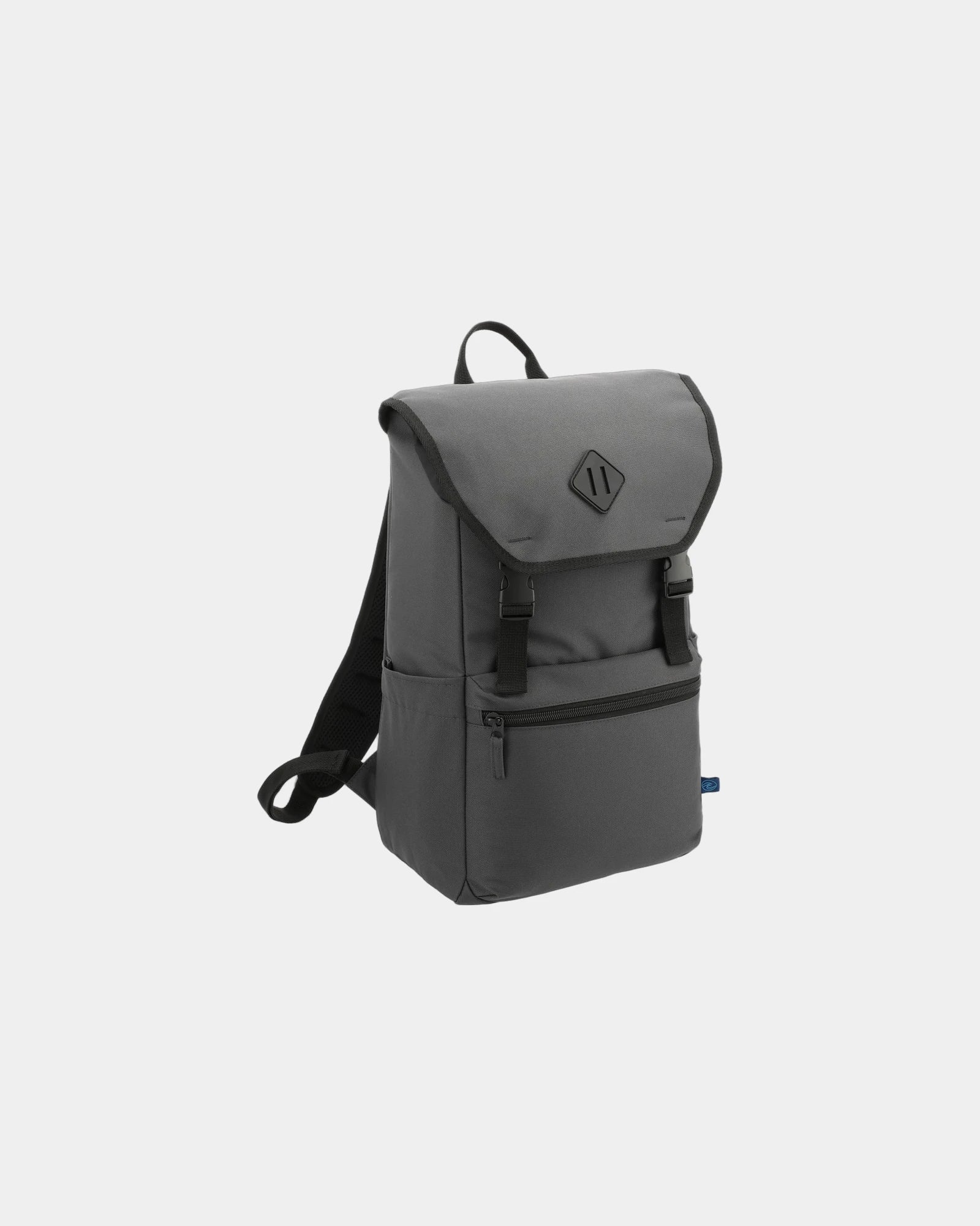 Custom recycled 15" computer rucksack laptop bag - 5