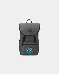 Custom recycled 15" computer rucksack laptop bag - 8