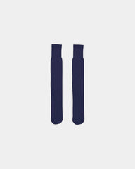Custom kids league socks with welt top design - Navy