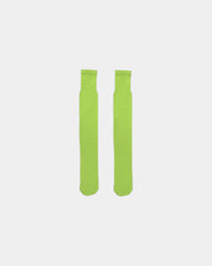 Custom kids league socks with welt top design - Lime