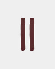 Custom kids league socks with welt top design - Maroon