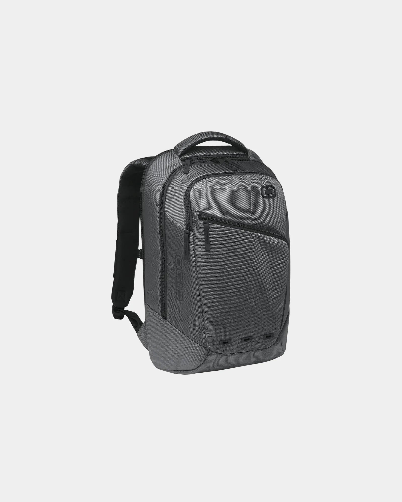 Custom 22.1L laptop backpack with padded tablet sleeve - Metallic