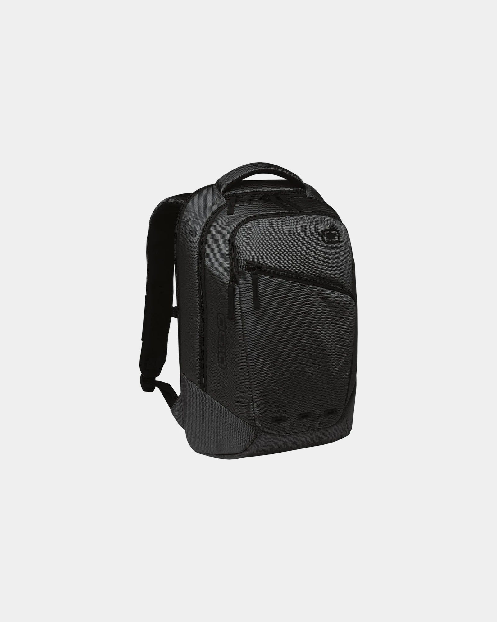 Custom 22.1L laptop backpack with padded tablet sleeve - Black