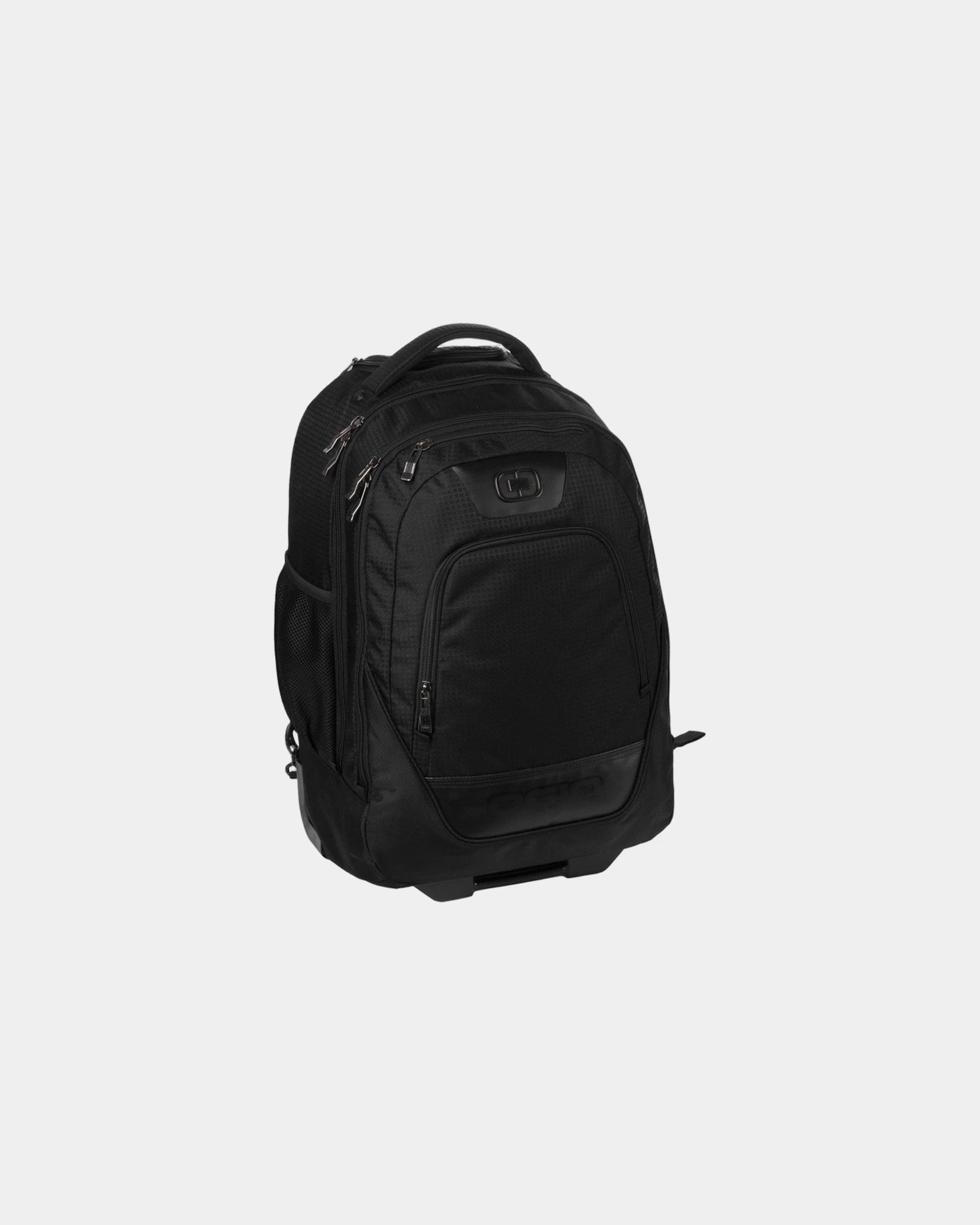 Custom wheelie backpack with 15" laptop sleeve - Black