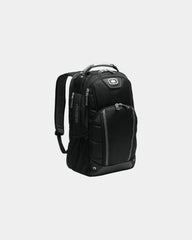 Custom padded laptop backpack with 29L capacity - Black