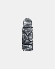 Custom 123L polyester golf travel bag with wheels - Terra Texture