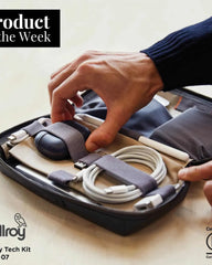Branded recycled nylon Bellroy tech kit organizer case - 11