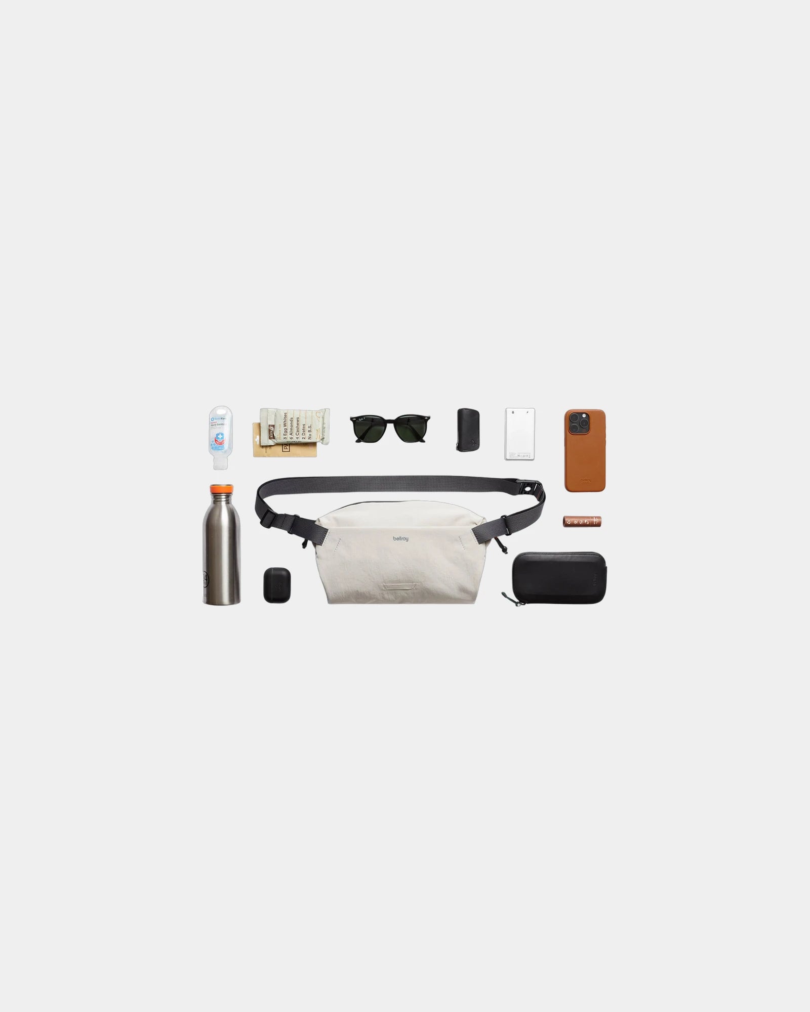 Custom Bellroy Lite Recycled Sling 7L bag - Ash