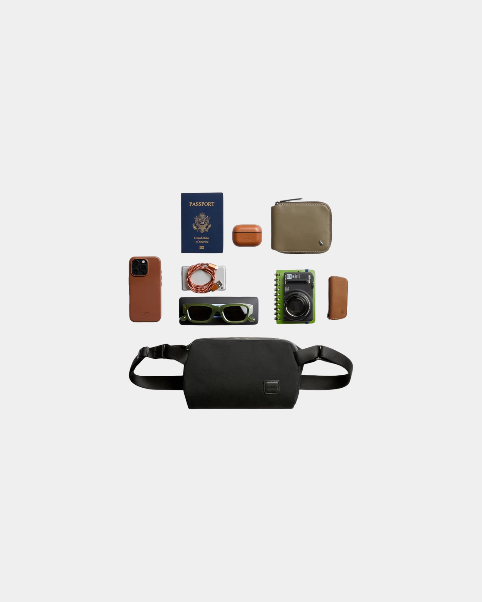 Custom recycled Bellroy Classic Sling 3L bag - 4