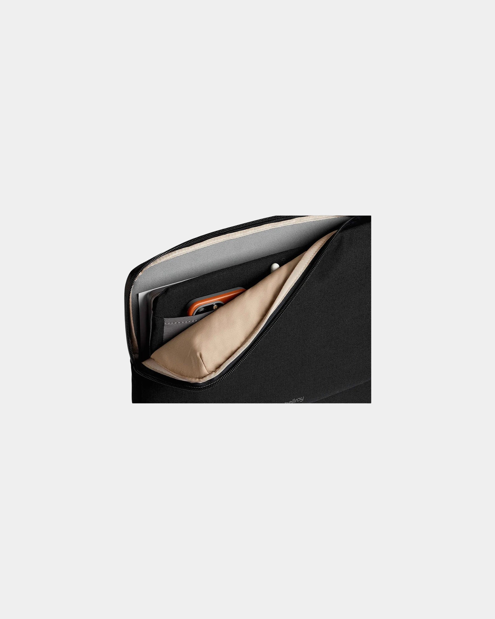 Custom recycled polyester Bellroy 14" laptop caddy - Black (Bk)