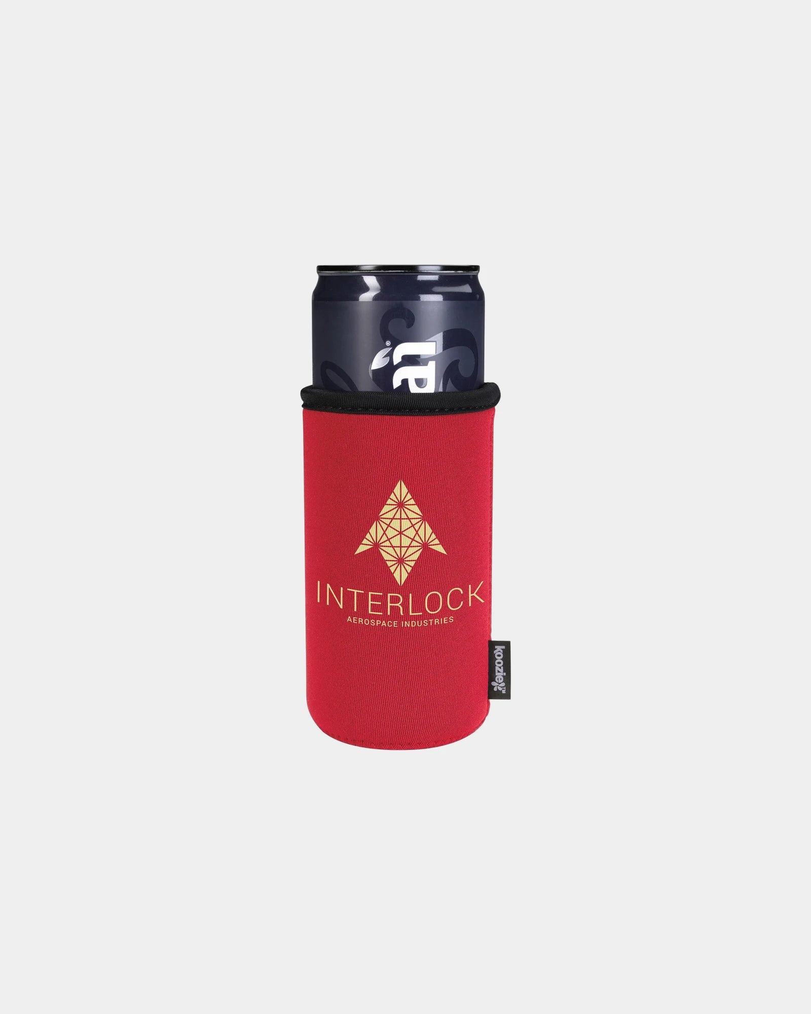Custom neoprene slim can cooler sleeve for cans - Red