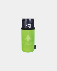Custom neoprene slim can cooler sleeve for cans - Lime