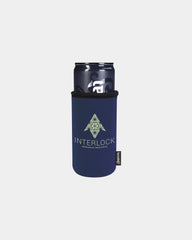 Custom neoprene slim can cooler sleeve for cans - Navy
