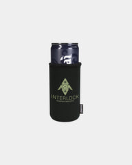 Custom neoprene slim can cooler sleeve for cans - Black