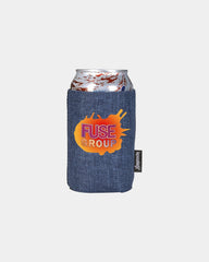 Custom collapsible can cooler two-tone 12 oz design - Royal