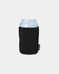 Custom collapsible neoprene can cooler, fits 12 oz cans - Black