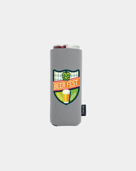 Custom collapsible slim can cooler sleeve - Gray