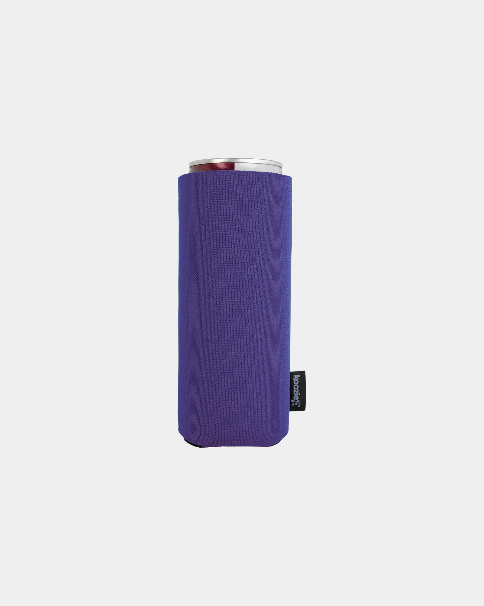 Custom collapsible slim can cooler sleeve - Purple