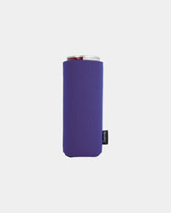 Custom collapsible slim can cooler sleeve - Purple