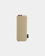 Custom collapsible slim can cooler sleeve - Sand