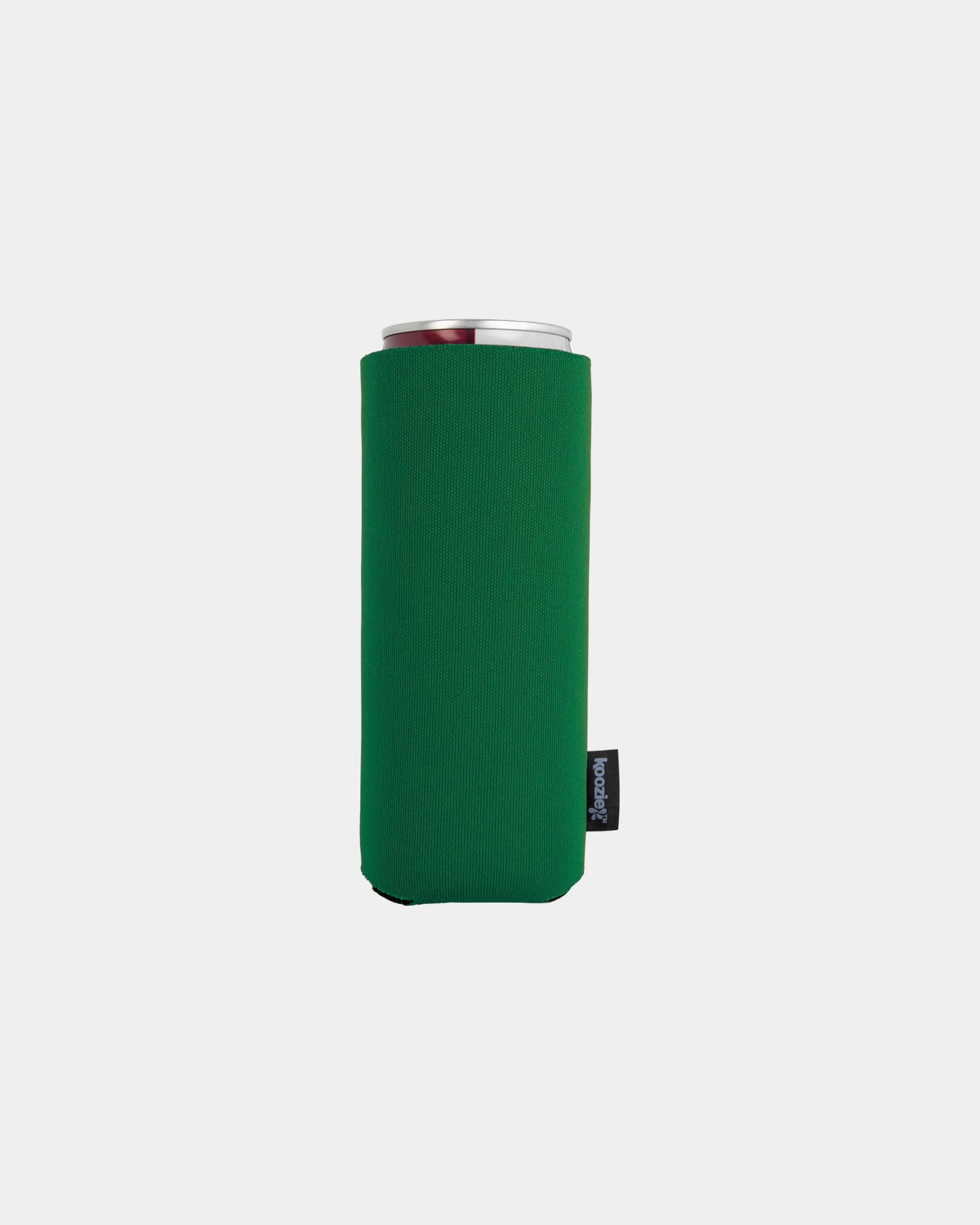 Custom collapsible slim can cooler sleeve - Green