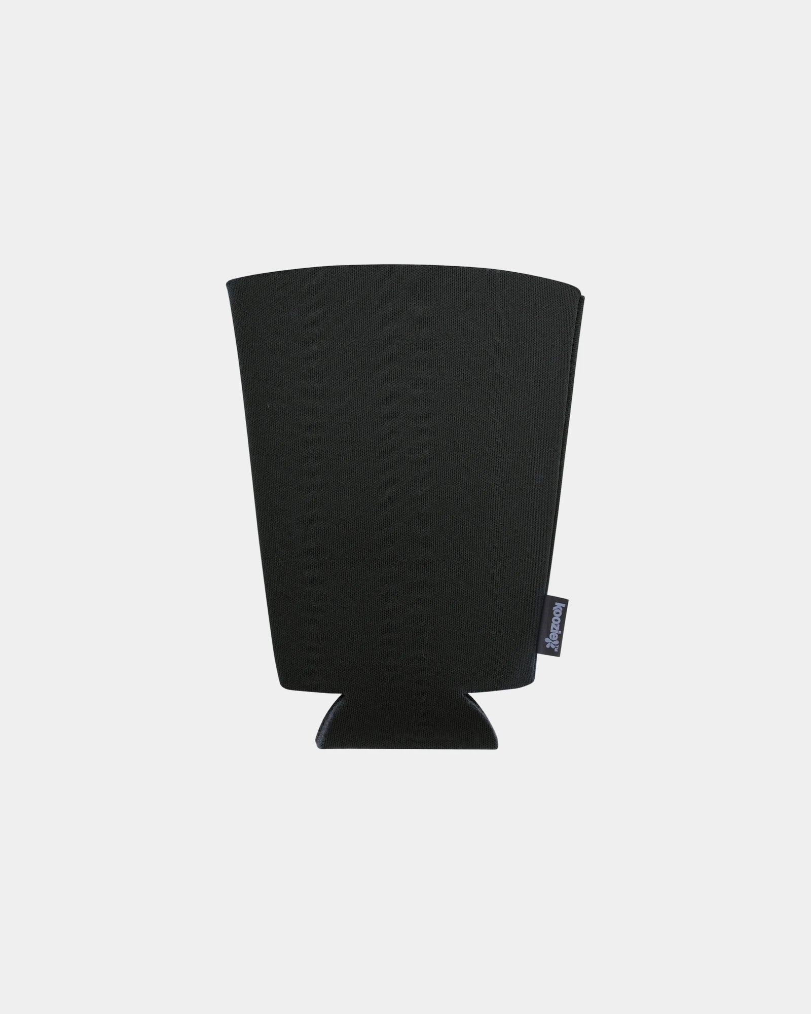 Custom polyester tall cup cooler sleeve for 32 oz cups - Black