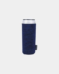 Custom heathered slim can cooler for 12 oz cans - Royal