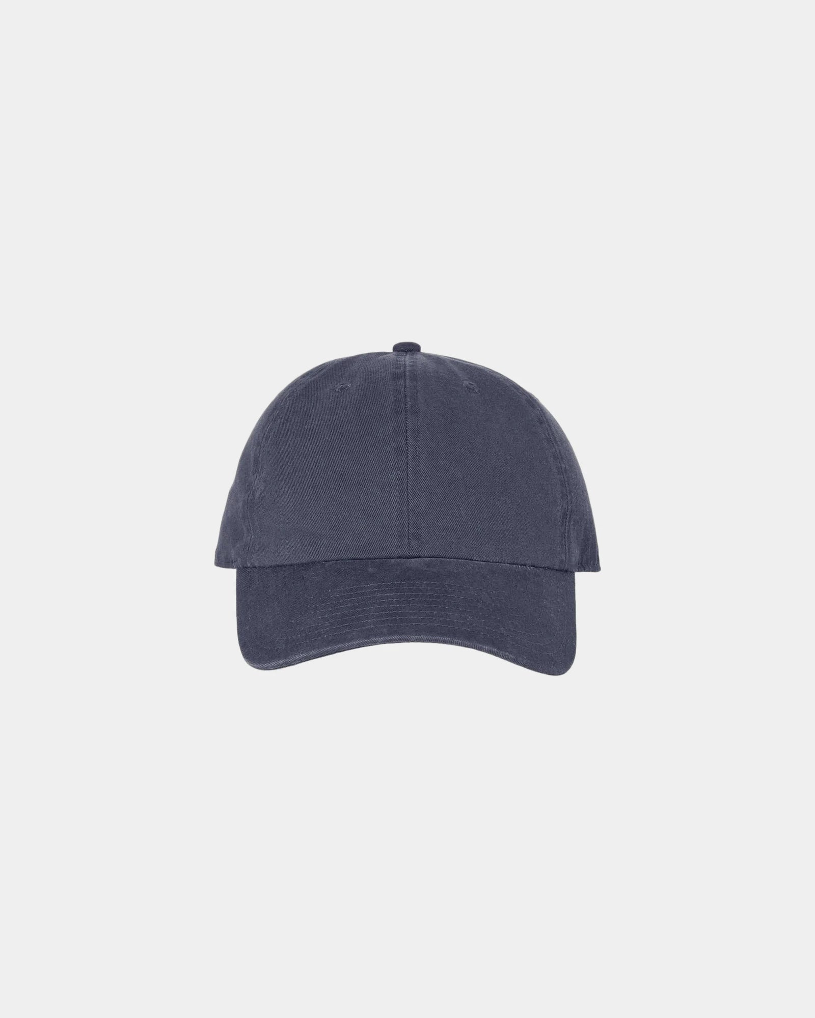 Custom low-profile six-panel cotton Clean Up cap - Vintage Navy