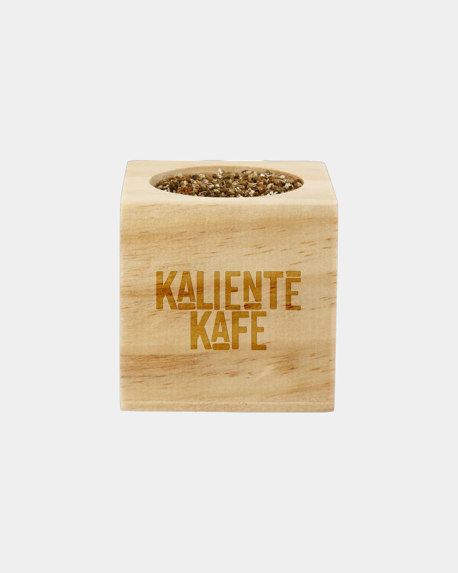 Custom basil grow kit wooden 3x3x3 in box - Wood(Wd)