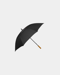 Custom RPET 58" golf umbrella with FSC wood handle - 33