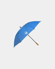 Custom RPET 58" golf umbrella with FSC wood handle - 48