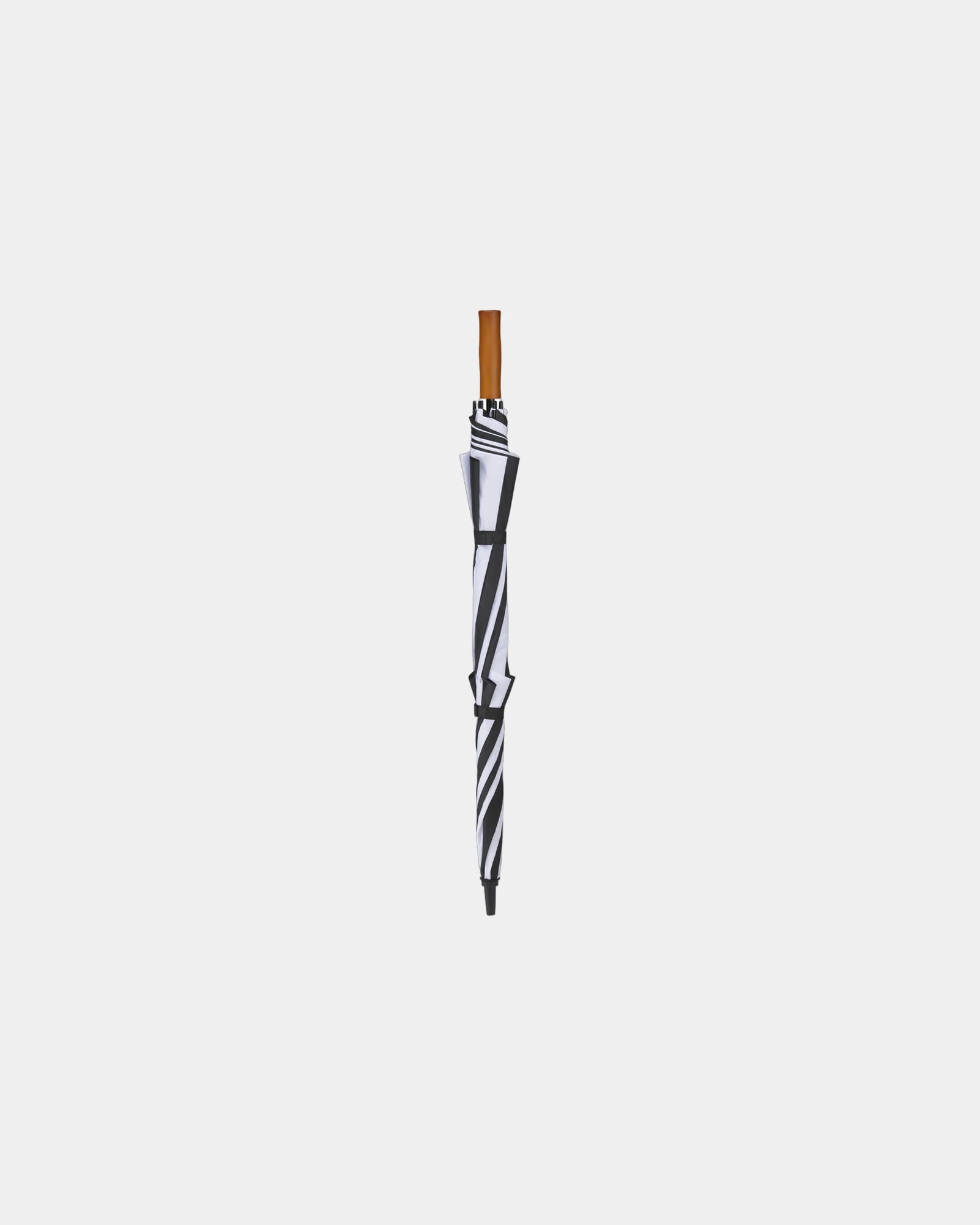 Custom RPET 58" golf umbrella with FSC wood handle - 10