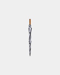 Custom RPET 58" golf umbrella with FSC wood handle - 10