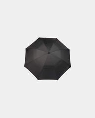 Custom RPET 58" golf umbrella with FSC wood handle - Black (Bk)